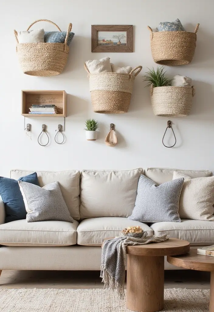 15 Cozy Fall Decor Ideas for Your Living Room That Will Make You Want to Snuggle Up! - 15. Functional Accents