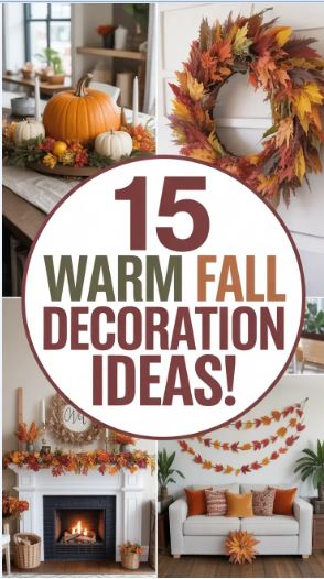 15 Cozy Autumn Decoration Ideas