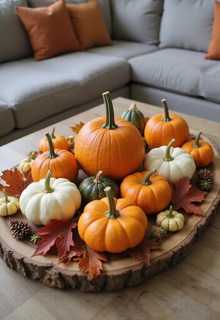 15 Ways to Infuse Warmth into Your Home This Autumn Season! - 9. Harvest-Inspired Accents