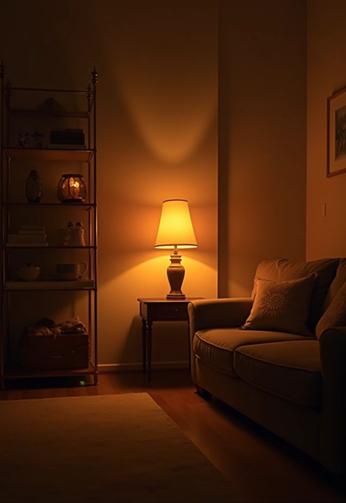 Autumn days lighting