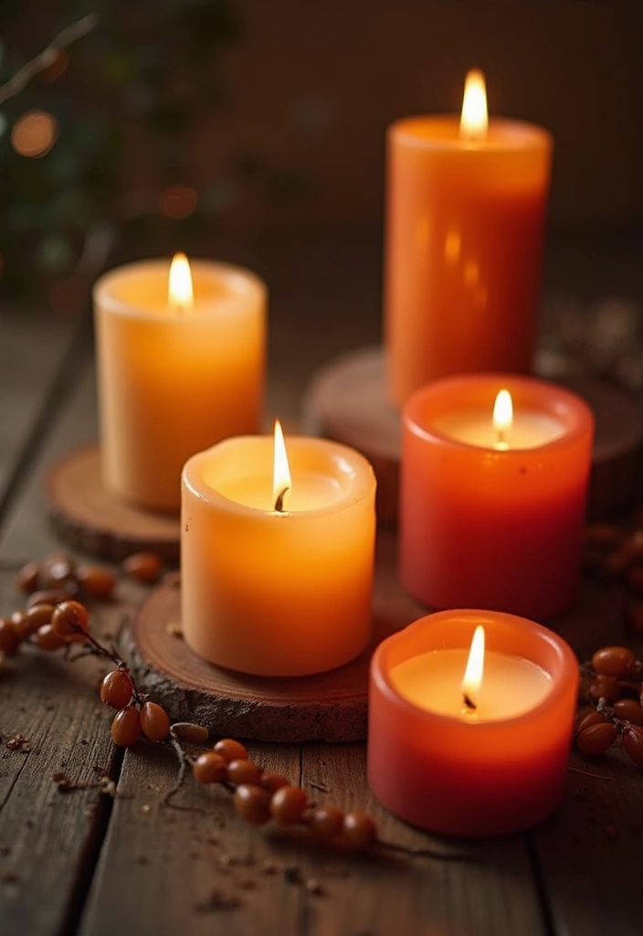 Autumn Warm Scented Candles